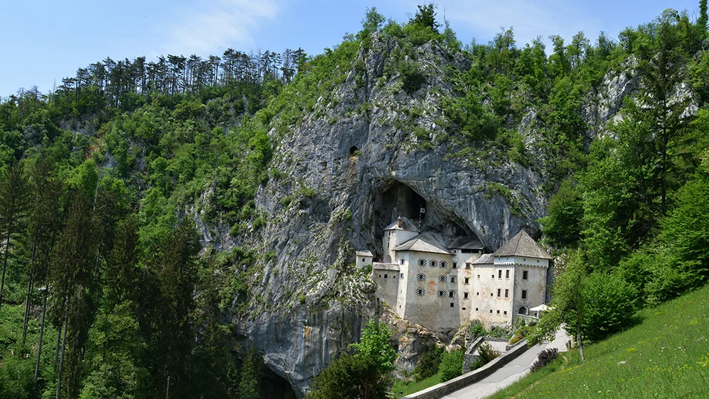 Predjama Castle medieval cliffside fortress
